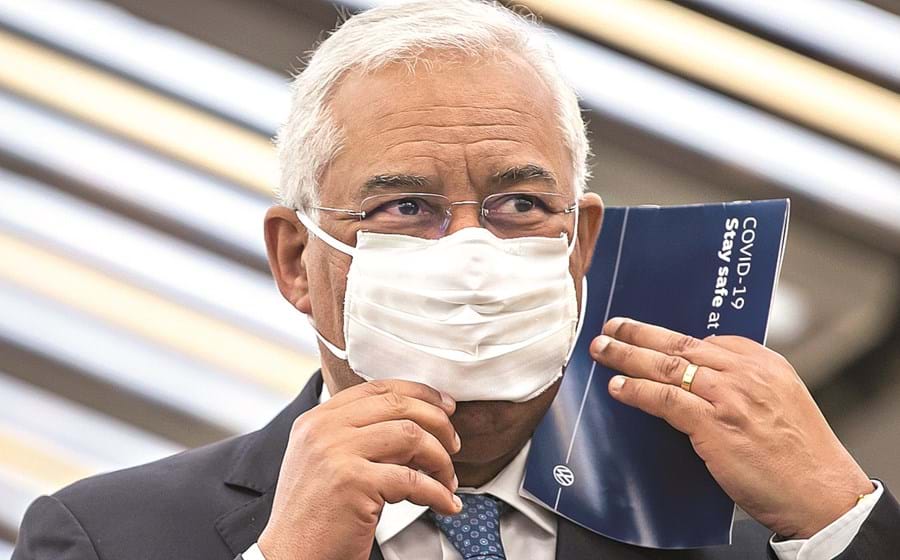 O primeiro-ministro, António Costa, tem visto a sua aprovação subir de forma considerável ao longo da crise sanitária.