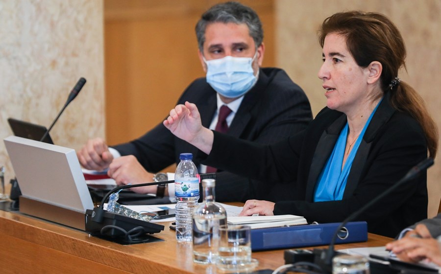 A ministra do Trabalho respondeu ontem às perguntas dos deputados.