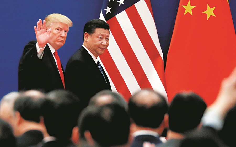 Donald Trump tem protagonizado várias batalhas contra a China, de Xi Jinping.