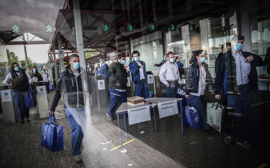 trabalhadores temperatura