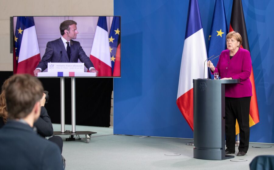 merkel macron