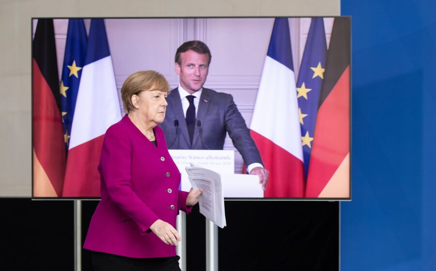 merkel macron