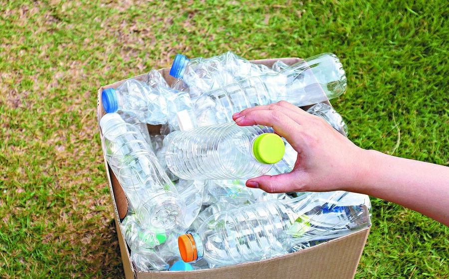 lixo reciclar reciclagem embalagens plastico garrafas