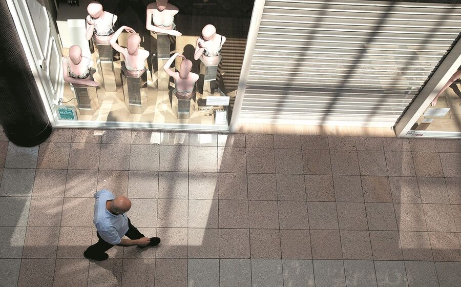 centros comerciais lojas fecho encerrado fechada covid