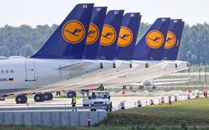 Aviões da Lufthansa em terra devido a corte de cabo de comunicações