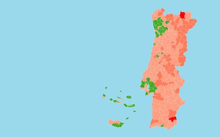 Mapa: Em quase metade dos concelhos 25% da população é idosa. Veja o seu