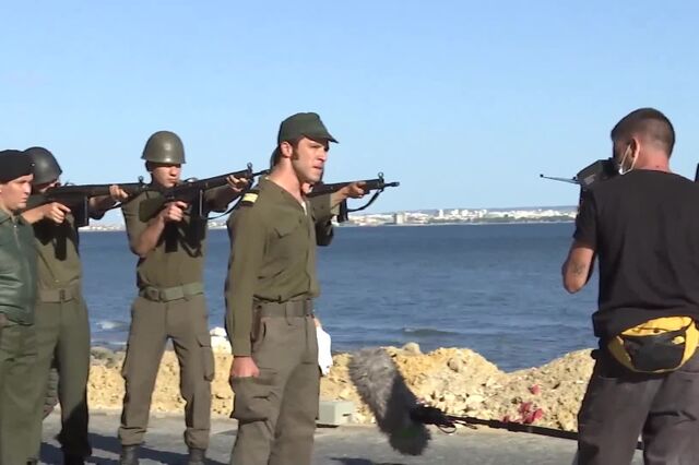Chaimites voltam ao Terreiro do Paço para rodagem de filme sobre Salgueiro Maia