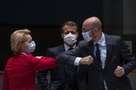 conselho europeu leyen michel