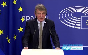 Presidente do Parlamento Europeu satisfeito com acordo mas quer “melhorias” no orçamento 