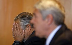 José Sócrates com o advogado João Araújo