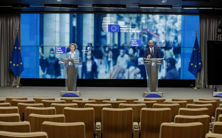 Ursula Von Der Leyen conselho europeu Charles Michel 