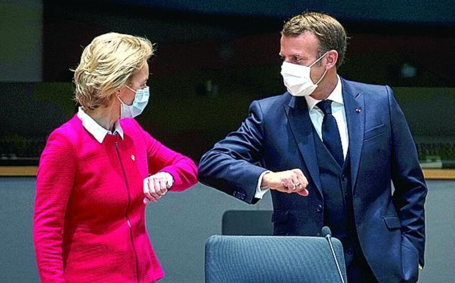 MAcron ursula leyen