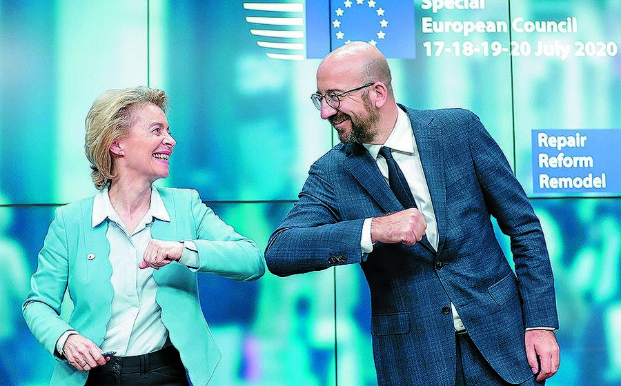 ursula e charles michel