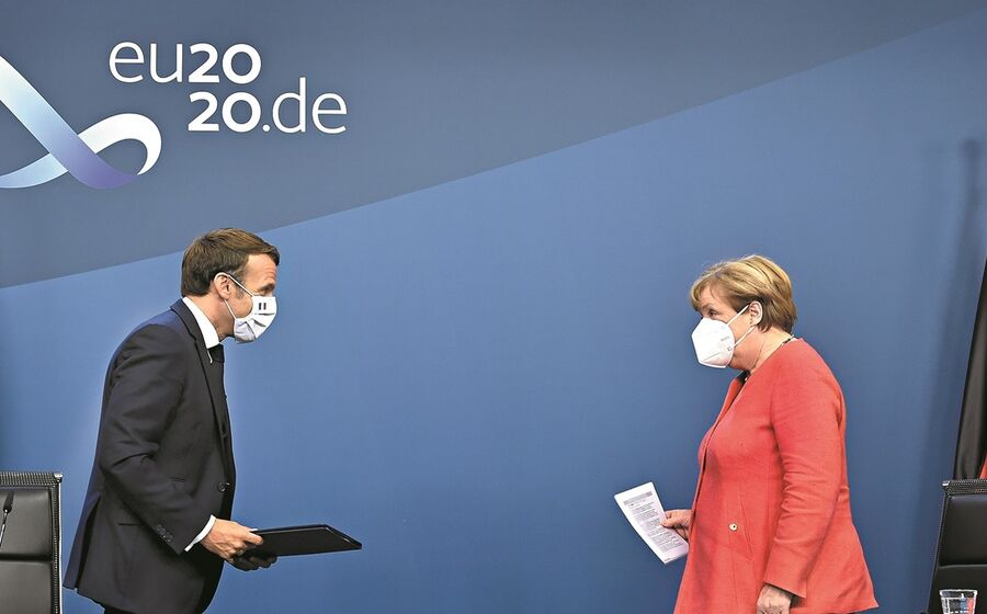 macron e merkel