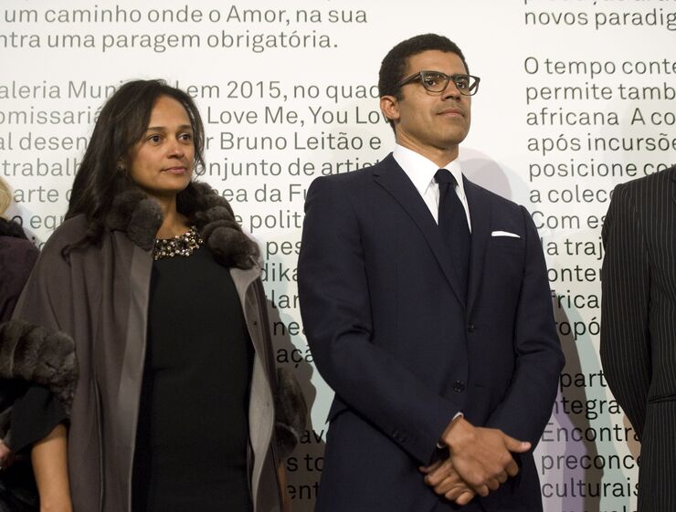 Isabel dos Santos e o marido, Sindika Dokolo