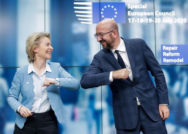 Ursula Von Der Leyen conselho europeu Charles Michel 