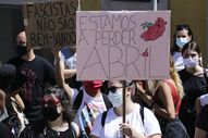 manifestação racismo