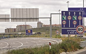 Circular na A1 entre Lisboa e Porto vai custar mais 20 cêntimos em 2022