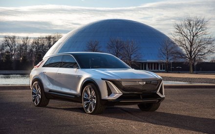 GM apresenta o primeiro Cadillac elétrico