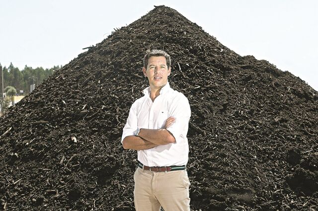 Lixo fertiliza campos e plano de 5 milhões