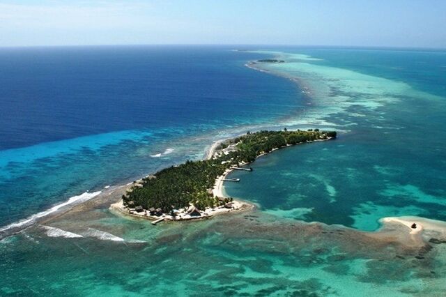 Ilha privada nas Caraíbas à venda por 63 milhões