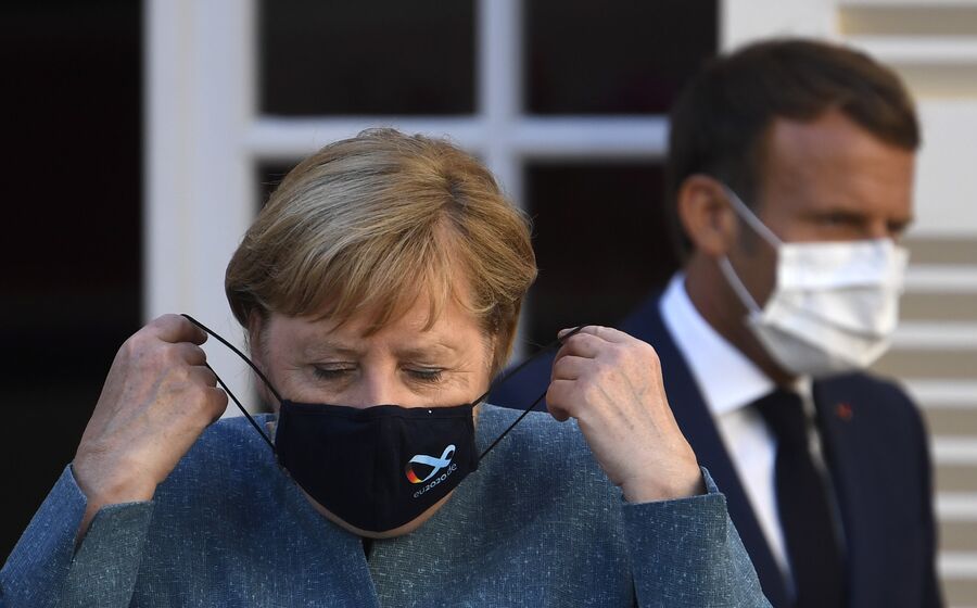 merkel macron