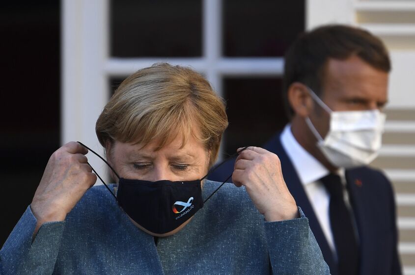 merkel macron