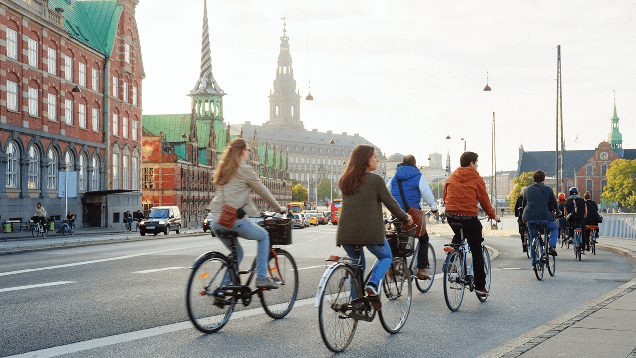 Em Copenhaga, capital da Dinamarca, aposta-se nas ciclovias