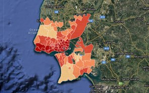 Mapa: O valor das rendas em todas as freguesias das áreas metropolitanas de Lisboa e do Porto