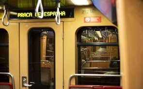 Circulação na linha azul do Metro de Lisboa restabelecida às 23:00