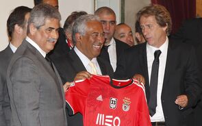 antónio costa, ainda como presidente da CML, com luís filipe vieira, benfica