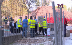 Desabamento na Praça de Espanha