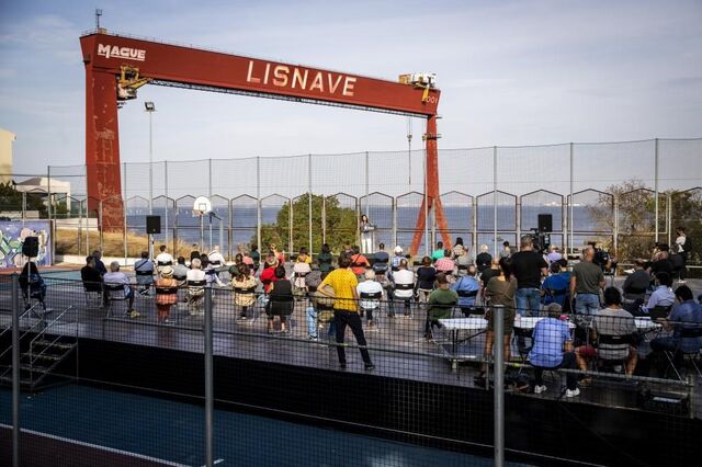Trabalhadores da Lisnave Yards iniciam greve de quatro dias no estaleiro de Setúbal