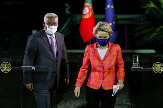 Costa e Von der Leyen apresentam planos de recuperação de Portugal e UE