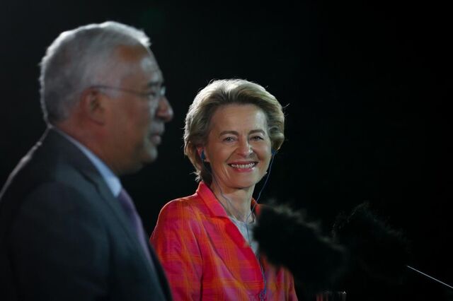 Von der Leyen e Costa discutiram apoio à Ucrânia e oportunidades de comércio com Mercosul
