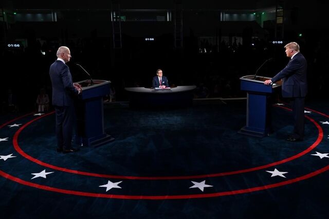 Joe Biden diz a Trump que se cale em debate conflituoso 