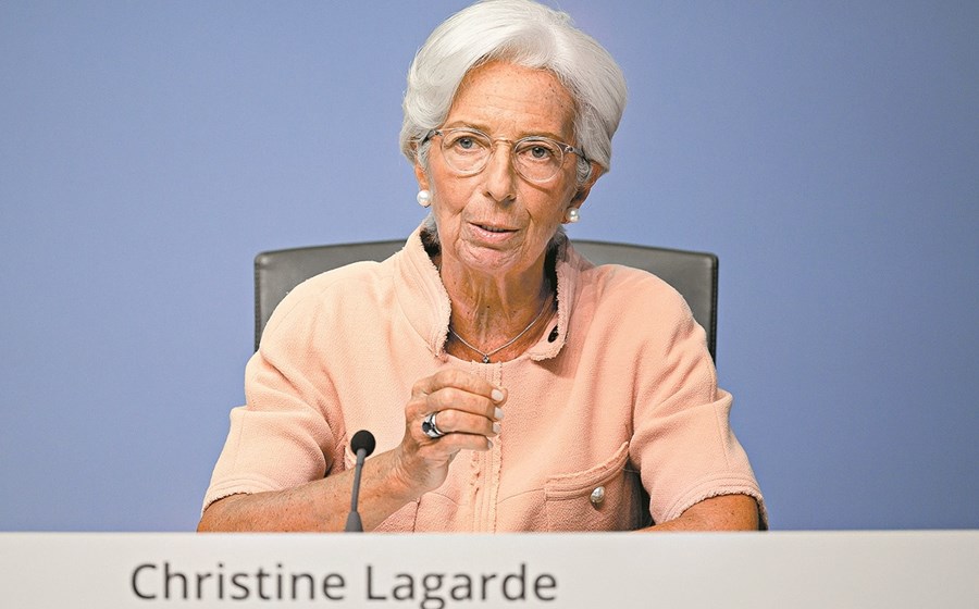 Christine Lagarde, presidente do BCE, mostrou-se confiante nos instrumentos já adotados pelo BCE para responder à pandemia.