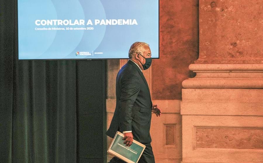 Com os olhos nos números da pandemia, António Costa apresentou medidas para a próxima quinzena.