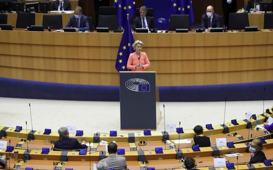 presidente Comissão Europeia Ursula von der Leyen parlamento europeu