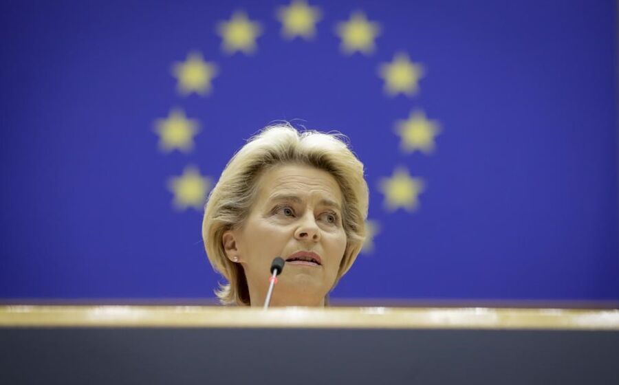 presidente Comissão Europeia Ursula von der Leyen parlamento europeu
