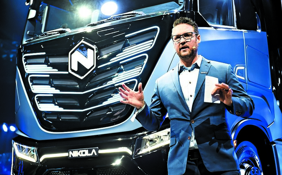 trevor milton larga liderança da Nikola