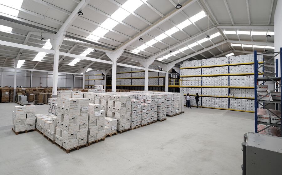 tb files, armazém, logística