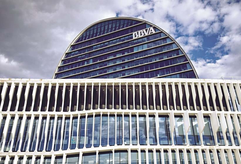 O espanhol BBVA vai ser uma das cotadas expulsas do lote das 50 maiores da Zona Euro.