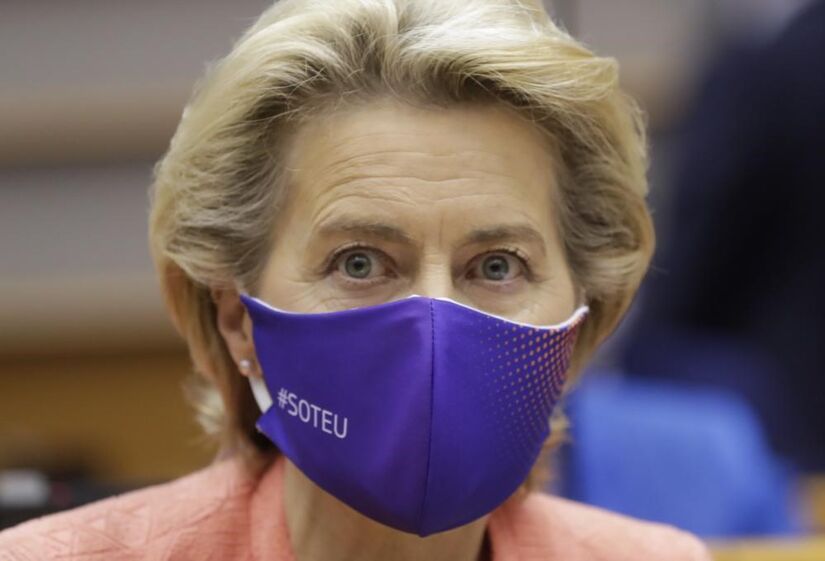 presidente Comissão Europeia Ursula von der Leyen parlamento europeu