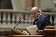 joao leao ministro finanças parlamento