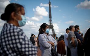 coronavírus, população, Paris, França, covid, paris