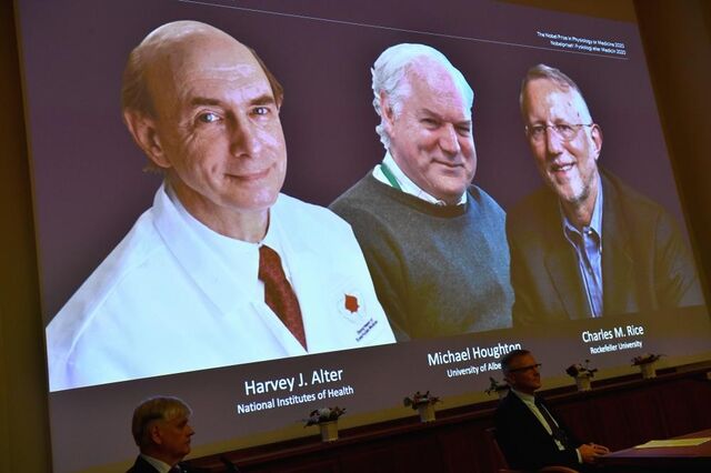 Prémio Nobel da Medicina atribuído aos autores da descoberta do vírus da Hepatite C