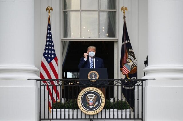 Trump diz que está imune à covid-19
