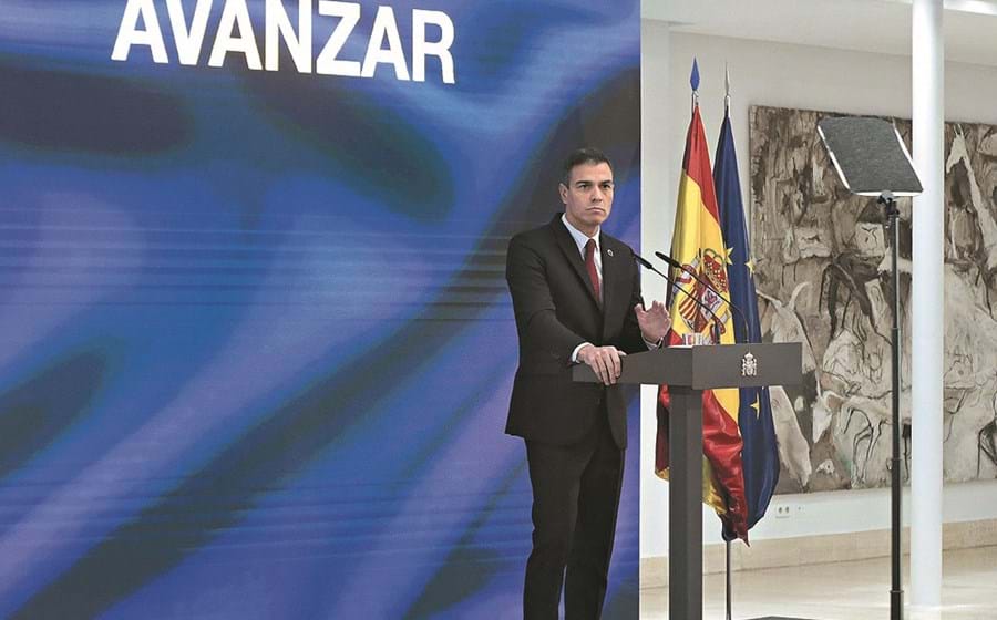 O chefe do governo espanhol, Pedro Sánchez, apresentou o seu plano de recuperação na passada quarta-feira.