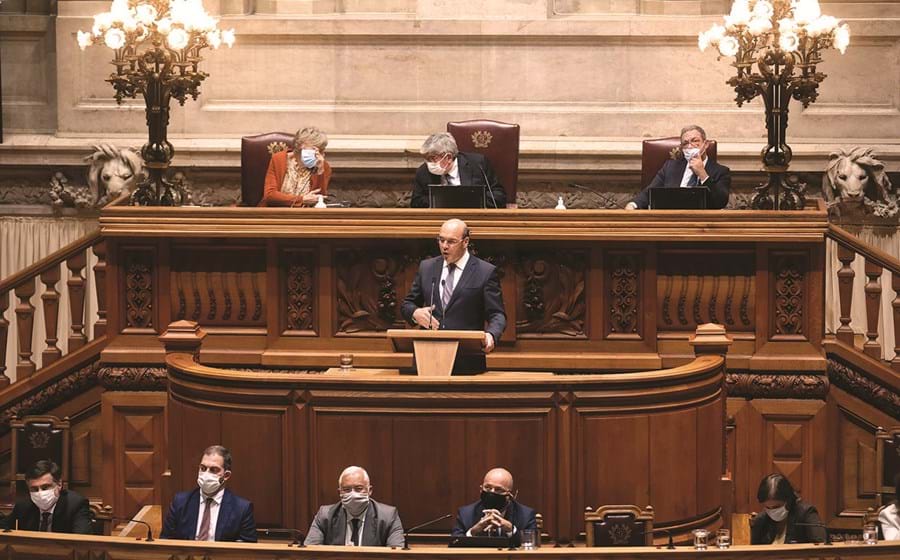 Pedro Siza Vieira, ministro da Economia, fez o encerramento do debate de generalidade. Defendeu a proposta do Governo para sair da recessão.